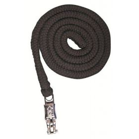 Vodítko -Stars- panik karabina, 180 cm, černé Vodítko -Stars- panik karabina, 180 cm, černé