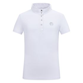 Dětské závodní tričko IRH Basic White