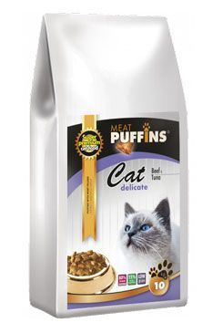 Puffins Cat Delicate Beef&Tuna 10kg