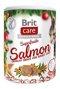 Brit Care pamlsky Cat Christmas Superfruits 100 g