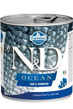 N&D DOG OCEAN Adult Codfish & Pumpkin 285g