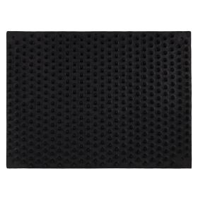 QHP masážní a drbací podložka pro koně 30x40cm Black