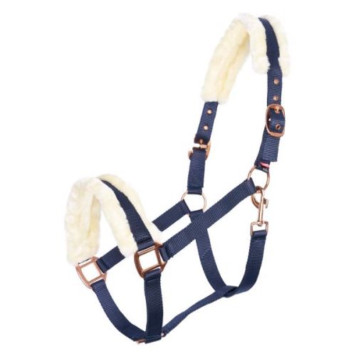 Ohlávka IRH Classic Fur Navy
