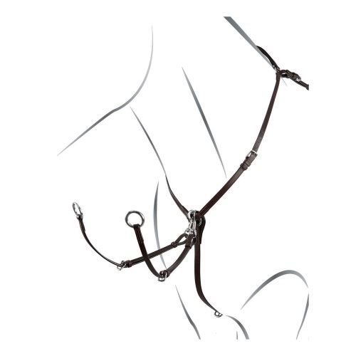 Poprsník s martingalem Equestro Hunting