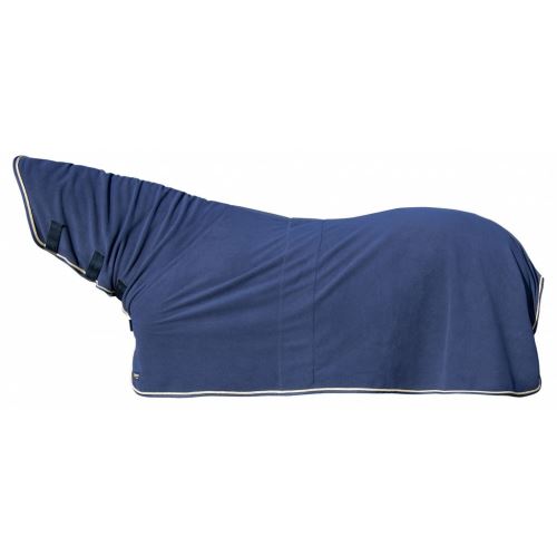 Odpocovací deka -Mr.Feel Warm- s krčním dílem tmavě modrá
