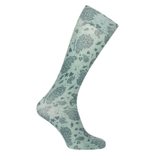 Jezdecké ponožky IRH Cosmic Colorful Sage green