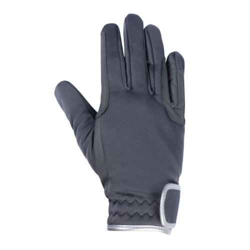 Softshellové rukavice -Basil- tmavě šedá