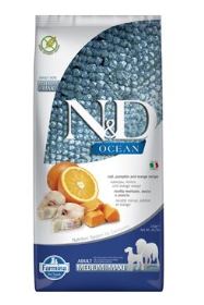N&D OCEAN DOG Adult M/L Codfish&Pumpkin & Orange 12kg N&D OCEAN DOG Adult M/L Codfish&Pumpkin & Orange 12kg