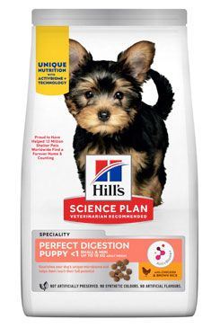 Hill's Can. SP+AB PftDig Puppy Sm&Mini Chicke Rice 4kg