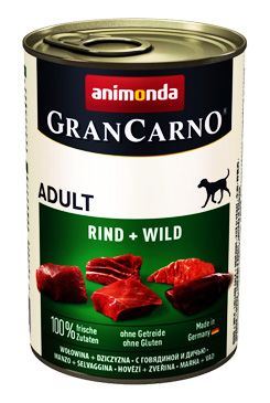 Animonda GRANCARNO konz. ADULT hovězí/zvěřina 400g