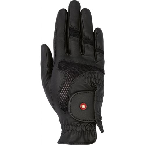 Jezdecké rukavice AIR mesh černé