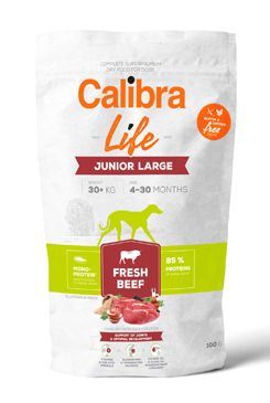 Calibra Dog Life Junior Large Fresh Beef 100g