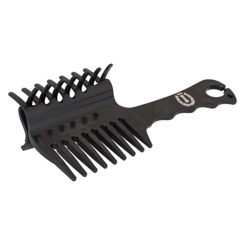 Hřeben na zaplétání hřívy a ocasu IRH Hairmaster, černý