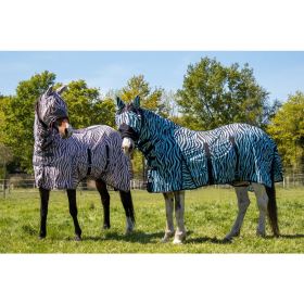 Deka proti hmyzu s krkem -Zebra Aqua- (3)