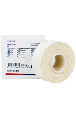 Náplast CVET Sport-Tape 2,5cm/10m bílá