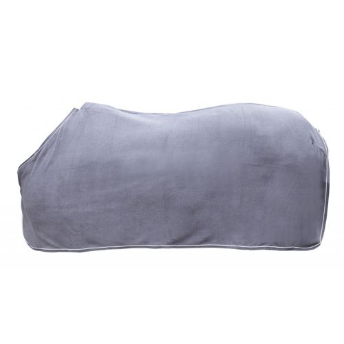Odpocovací deka HKM tmavě šedá/stříbrná