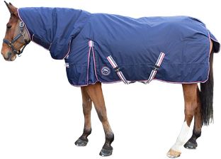 Kentaur nepromokavá deka s krkem, fleece, 600D